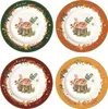 4er Set Kuchenteller Forest Dream mit Reh D. 19cm aus Produktbild-Vorschau 1
