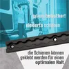 Airlineschiene robust eckig schwarz eloxiert, Alu Produktbild-Vorschau 4