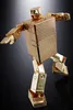 A golden robot figure posed against a dark background. Produktbild-Vorschau