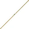 4mm Kette Collier Ankerkette aus 585 Gold Gelbgold 55cm Produktbild-Vorschau 4