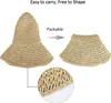 Stroh Sommerhut für Damen mit Groß Sonnen Shade schlaffer Produktbild-Vorschau 7