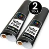 OfficeTree 2er Set Tafelfolie Selbstklebend Schwarz - 2 Produktbild-Vorschau 1