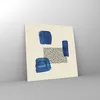 Bilder auf glas - Einteilig - Abstraktion Flecken Zickzack Produktbild-Vorschau 4