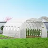 Szklarnia foliowa 6,1x3x2,1m Szklarnia z dachem łukowym Podgląd zdjęcia produktu 8