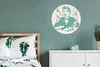 MuchoWow® - Wand Kreis - Das Schlafzimmer - Die Bilder - Produktbild-Vorschau 4