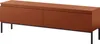 Selsey BEMMI - Buffet TV, rouge brique avec pieds en métal, Voir les images du produit 4