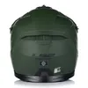 The back view of a green modular helmet. Anteprima dell’immagine prodotto