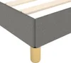 vidaXL Rám postele bez matrace tmavě šedý 90x200 cm látka Náhled obrázku produktu 6