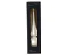 Christbaumspitze Glas 26cm winterweiß matt Produktbild-Vorschau 1