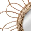 Lustro dekoracyjne w oprawie z wikliny, Ø 38 cm Podgląd zdjęcia produktu 6