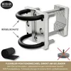 Sonnenschirmhalter aus Edelstahl für Balkongeländer rund Produktbild-Vorschau 6