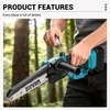 Drillpro Akku Gartenwerkzeug Set 3in1 mit 8 Zoll Kettensäge Produktbild-Vorschau 4