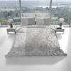 4-teilige Bettwäsche Biber 135x200 cm Beige Taupe Ornamente Produktbild-Vorschau 2