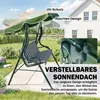 Outsunny Hollywoodschaukel Gartenschaukel Verstellbares Produktbild-Vorschau 4