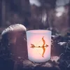 Mr. & Mrs. Panda Windlicht aus Glas Sternzeichen Schütze - Produktbild-Vorschau 3