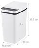 Relaxdays Mülleimer mit Sensor, 9 Liter, elektrischer Produktbild-Vorschau 4