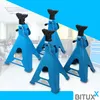Bituxx 4 Unterstellböcke inkl. Heber 12000kg Blau MS-15775 Produktbild-Vorschau 2
