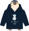 Mr. & Mrs. Panda Organic Baby Hoodie Einhorn Spaziergang Produktbild-Vorschau 2