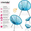 TecTake 404409, Ocel, Plast, Modrá Náhled obrázku produktu 3