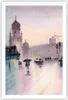 Poster - Poster ohne Rahmen - Aquarell Stadt historische Produktbild-Vorschau 1
