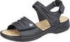 Rieker Damen Echtleder Sandale schwarz, Damen:39 EU Produktbild-Vorschau 67