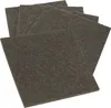 Adsamm® | 5 x Filzgleiter / 100x100 mm / Braun / Produktbild-Vorschau 1
