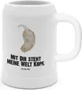 Mr. & Mrs. Panda Bierbecher Otter Kopfüber - Weiß - Produktbild-Vorschau 1