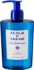 A blue pump bottle of Acqua Di Parma Fico Di Amalfi Hand & Body Wash. Podgląd zdjęcia produktu