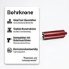Insert Ø180 mm Carotteuse électrique Couronne de forage Voir les images du produit 21