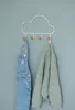 Wandaufhänger Wolkenmotiv 4 Haken 30x5x21,5cm Produktbild-Vorschau 3