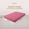 Lavea® 2er Pack Jersey Spannbettlaken 120x200cm, 100% Produktbild-Vorschau 2