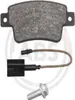 A.B.S. Bremsbeläge Satz Hinten für FIAT PUNTO EVO (199) Produktbild-Vorschau 3