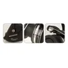A collage of three close-up images of a fishing reel. Produktbild-Vorschau