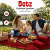 Betz 3 Stück Fleecedecke Kuscheldecke Wohndecke in Größe Produktbild-Vorschau 3