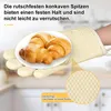 Hitzebeständige Ofenhandschuhe aus Silikon mit Produktbild-Vorschau 4