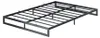 Bettgestell Vitalispa Lenora Schwarz 140x200, Model 59645 Produktbild-Vorschau 1