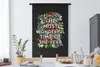 MuchoWow® Wandteppich Wandbehang Weihnachten - Zitat - Produktbild-Vorschau 3