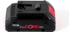 A black Bosch ProCORE18V battery pack with red accents. Produktbild-Vorschau