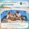 Lantigo Paravent de Plage Kite-Surf 4 m Brise-vent pour Voir les images du produit 4