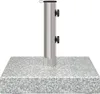 vidaXL Sonnenschirmständer Grau 41 x 41 x 37 cm Granit Produktbild-Vorschau 7