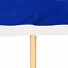 SILUK Strand Windschutz Sichtschutz 8 m weiß/blau Produktbild-Vorschau 3