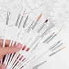 INF Set Nagelpinsel für Nailart 15 Stück Produktbild-Vorschau 6