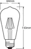 LEDVANCE 4058075754713, 6,5 W, 55 W, E27, 725 lm, 15000 h, Podgląd zdjęcia produktu 5
