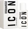 A product shot of a perfume bottle and its packaging. Produktbild-Vorschau