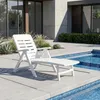 Kondela Gartenliege Smerdo - Weiß Produktbild-Vorschau 2
