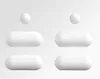 DURAVIT 1001420000 Jeu de tampons pour siège de WC 1930 Voir les images du produit 2