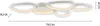 JUST LIGHT PEBBLES Plafonnier LED blanc chaud, dimmable, 42 Voir les images du produit 4