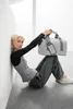 reisenthel allrounder M Tasche Reisetasche herringbone grey Produktbild-Vorschau 7
