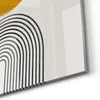 DEQOART Glasbild Echtglas 50x50 cm 'Kühne Simplizität' Produktbild-Vorschau 4