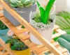 Bambusständer, Blumenständer, Blumenleiter, Blumenbeet Produktbild-Vorschau 10